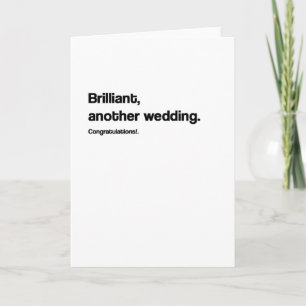 Outro Cartão De Casamento Engraçado
