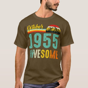 Outubro de 1955 Camisa de Presente de Aniversário