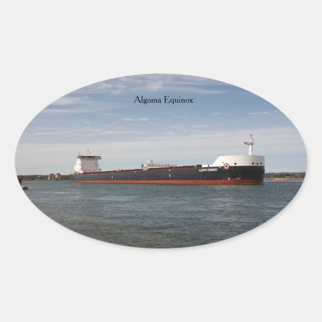 Oval Adesivo de Algoma Equniox (Frente)