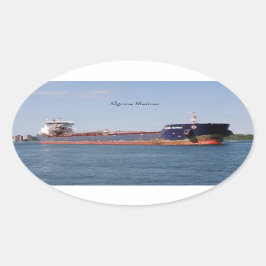 Oval Adesivo de Algoma Mariner