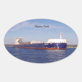 Oval Adesivo de Algoma Sault