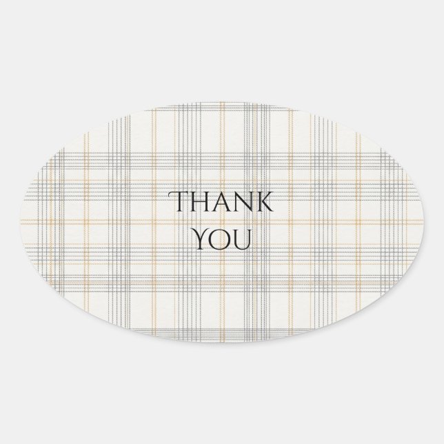 Oval Adesivo de Casamento Personalizado (Frente)