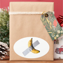 Adesivo de fita adesiva de banana engraçada – Excê