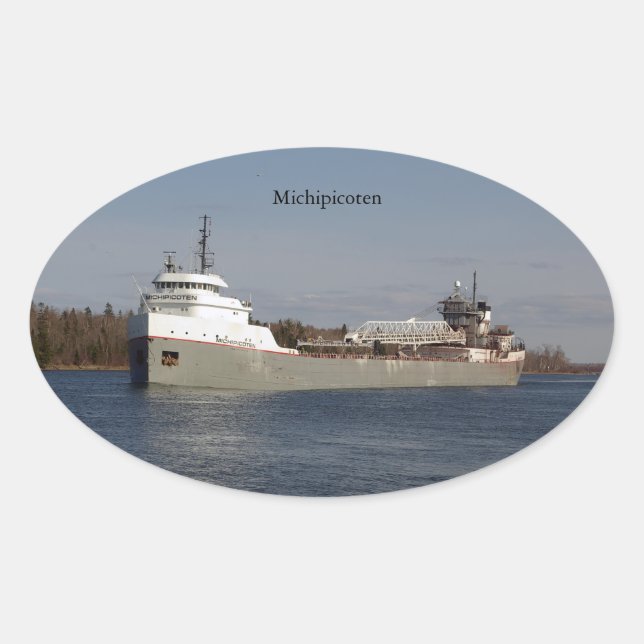 Oval Adesivo de Michipicoten (Frente)