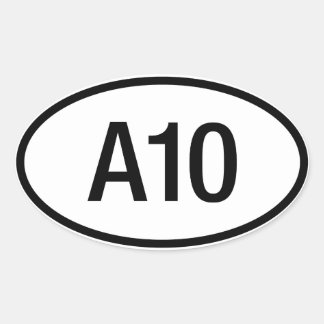 Oval Adesivo do motor Datsun Nissan A10