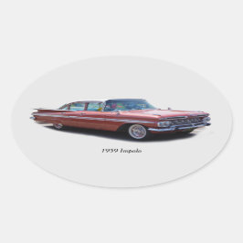 Oval Adesivo Impala 1959