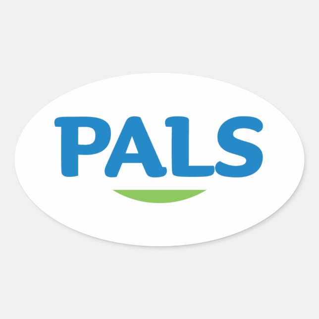 Oval adesivo PALS (Frente)