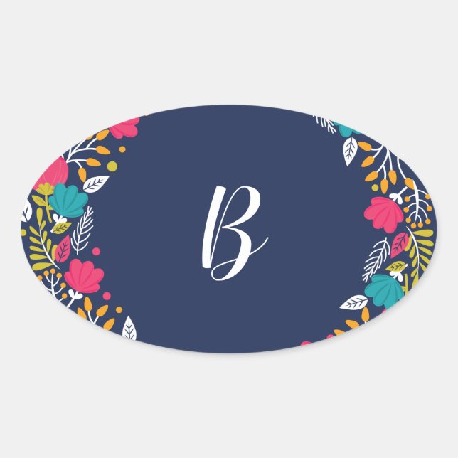 Oval Adesivo Redondo de Natal Bounty Holiday (Frente)