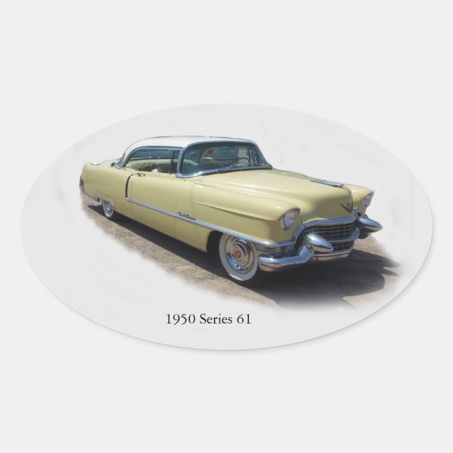 Oval Adesivo série 61 1950 (Frente)