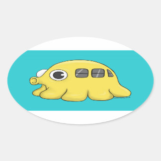 Oval Adesivo Takobus