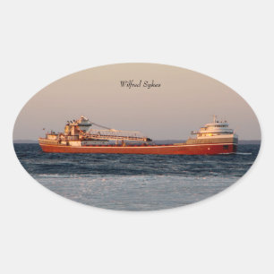 Oval Adesivo Wilfred Sykes