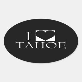 OVAL EU AMO ADESIVO DE PARA-CHOQUE BRILHANTE TAHOE