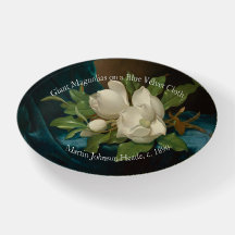Oval Giant Magnolias Fine Art