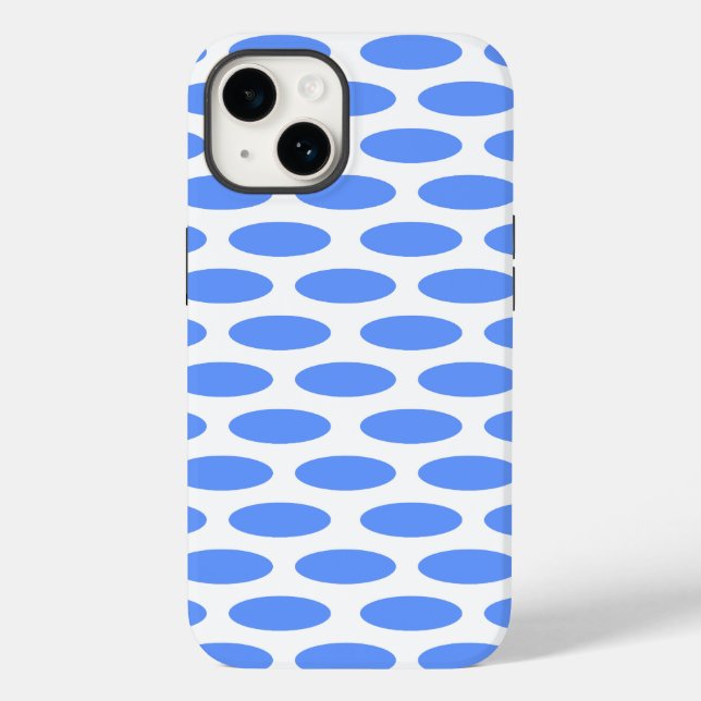 Oval Moderno Azul em Emporiomoffa (Verso)