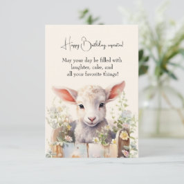 Ovelha Boca-Boca Ninho Numa Caixa