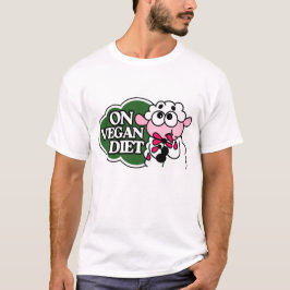 Ovelha Comendo Flor “Dieta Vegana” Camiseta Vegan