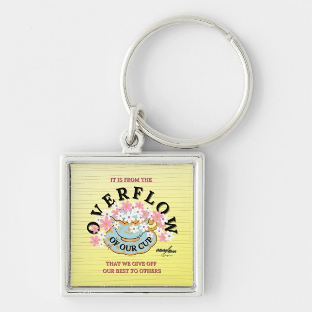 Overflow Premium Chaveiro por Adiela Akoo (Frente)