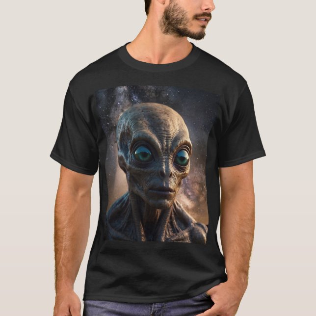 OVNI de UAP alienígena por Juan Cabana T-Shirt (Frente)