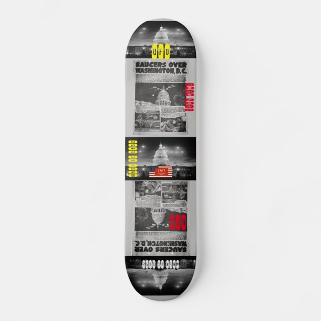 OVNI LAVAR DC JMT Skateboard (Frente)