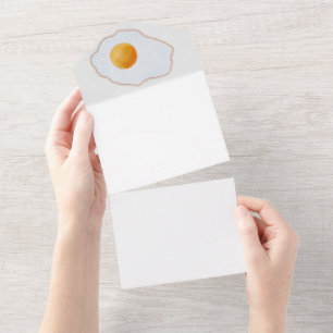 Ovo Frito Estilo Aquarela Minimalista Arte Prin