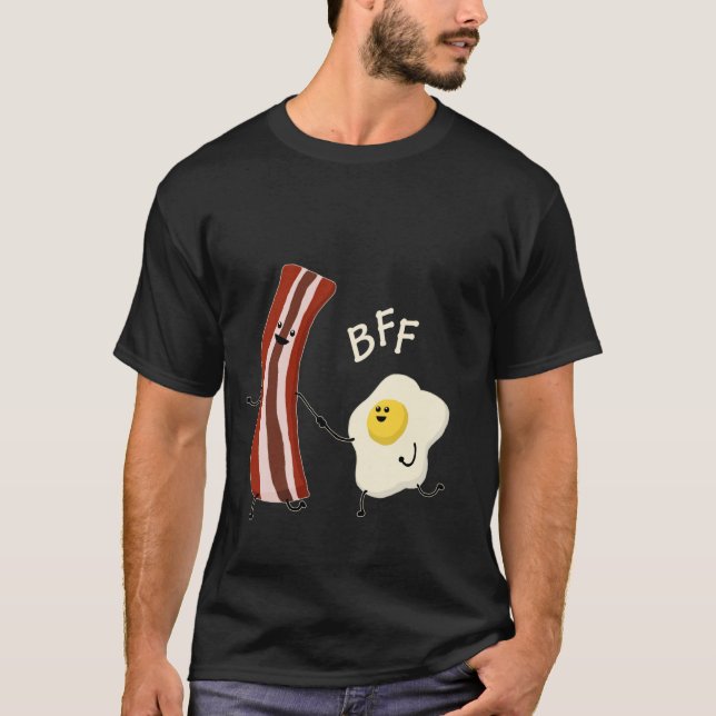 Ovos & bacon, camiseta de BFF (Frente)