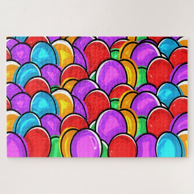 ovos de animação quebra-cabeça (Horizontal)