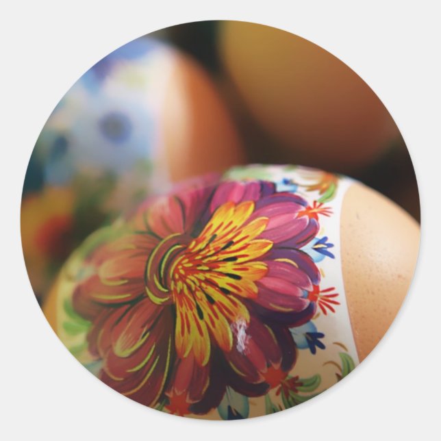 Ovos de Páscoa - Adesivos (Frente)