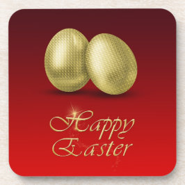 Ovos de Páscoa de ouro - Porta copos plástica