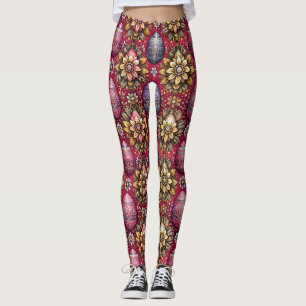 OVOS DE PÁSCOA ~ Raspberry Lavender 3D ~ Leggings