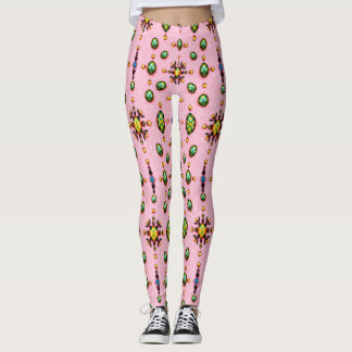 OVOS DE PÁSCOA ~ Rosa Verde 3D ~ Leggings