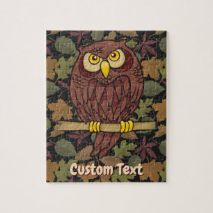 Owl Cartoon Jigsee Quebra-cabeça