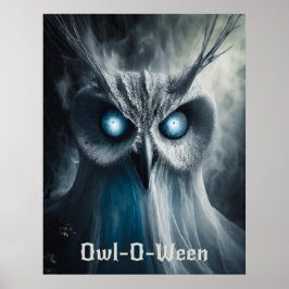 Owl-O-Ween - Impressão do Halloween