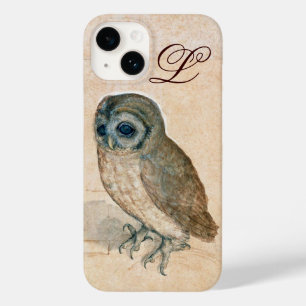 OWL, PIink, Sepia Monograma
