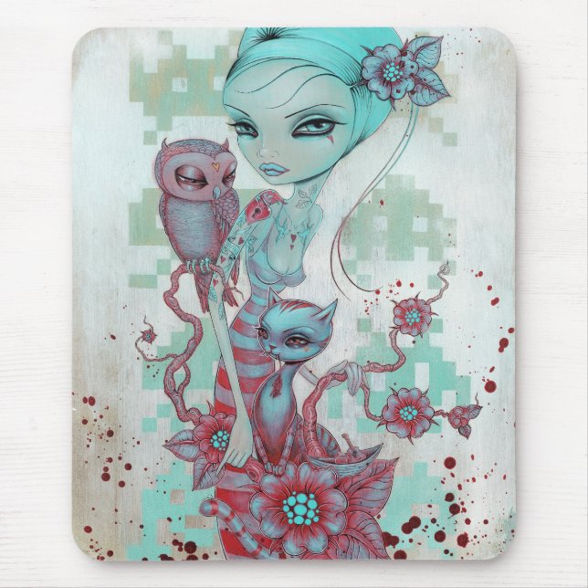 Owl&Pussycat Mousepad (Frente)
