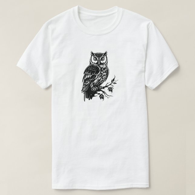 Owl T-Shirt (Frente do Design)