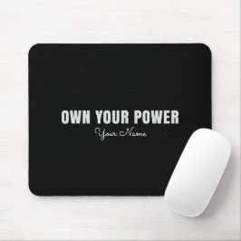 Own Your Power Personalized Mouse Pad – Feminine C