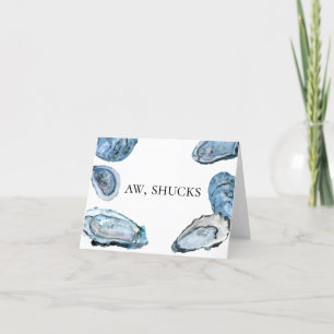 Oyster Obrigado Notas - Aw, Shucks