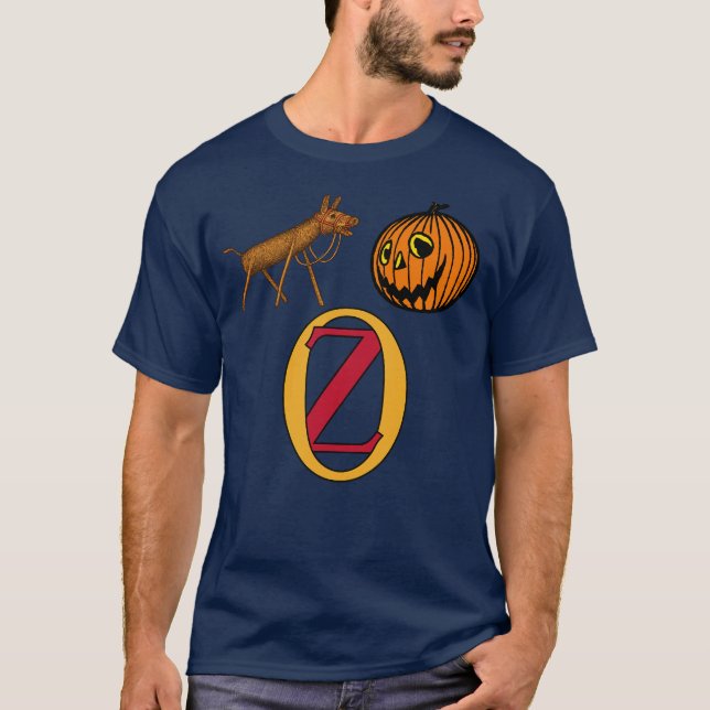 Oz Sawhorse and Pumpkinhead T-shirt (Frente)