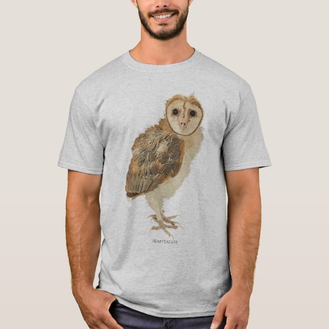 Ozzy the Barn Owl T-Shirt (Frente)