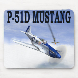 P-51 contra BF109 MOUSEPAD