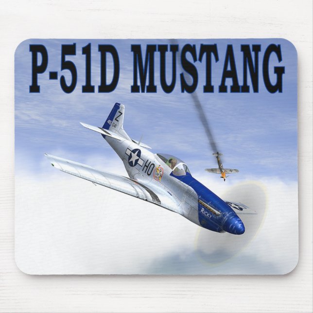 P-51 contra BF109 MOUSEPAD (Frente)