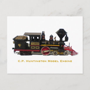 P.C. Cartão postal do Motor Modelo Huntington