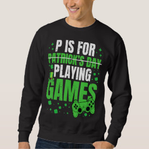 P É Destinado A Jogar Camisas De Video games Para