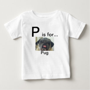 P é para… a camisa do Pug