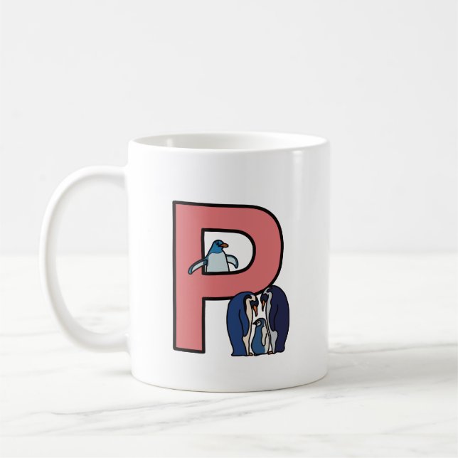 P é para... caneca personalizada (Esquerda)