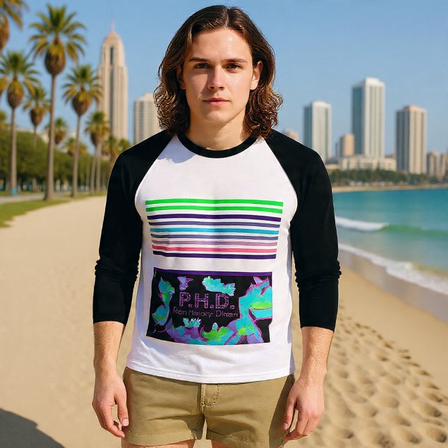 P.H.D. Pobre. Com fome. Dirigido. Camiseta (Criador carregado)