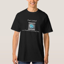 P.M.O. - Obtenha o t-shirt escuro básico dos