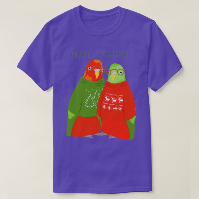 P para pullover de Natal com Feliz Natal em t (Frente do Design)