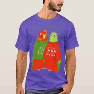 P para pullover de Natal com Feliz Natal em t