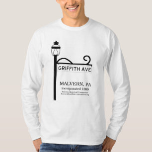 PA de Malvern - T-shirt da avenida de Griffith